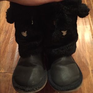 Toddler Gap faux fur boots